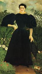 Portrait of a Woman, Henri Rousseau